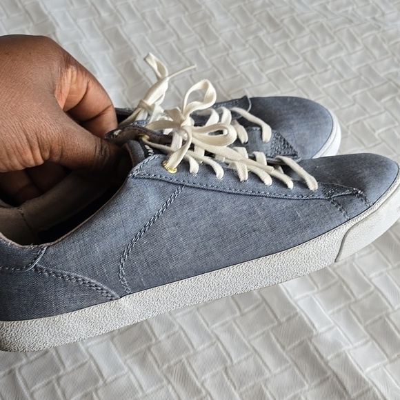 Cole Haan Shoes - Cole Haan Grayish Blue Canvas Sneakers Tennis Prep Preppy Casual